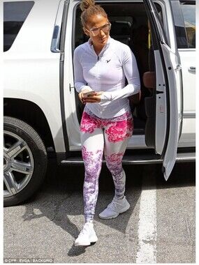 🍒✨️ As Seen On Jlo Niyama Sol Cherry Blossom Leggings XS Like New